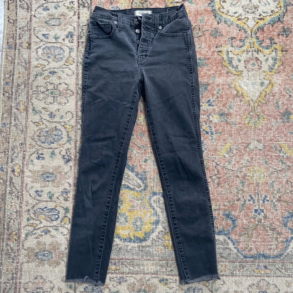 MADEWELL 10” High Rise Skinny in Black